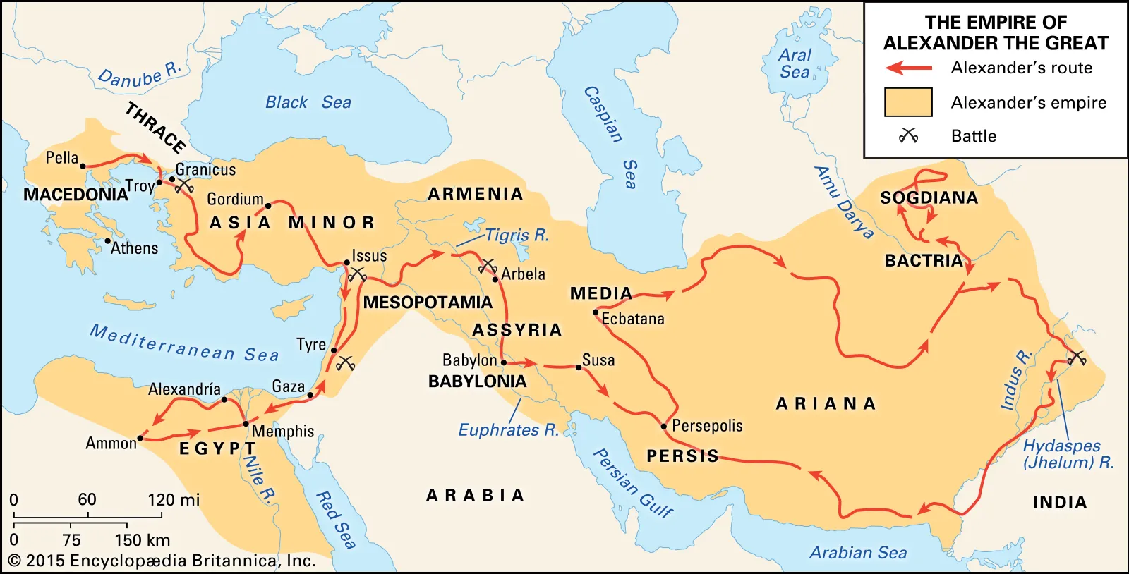 Alexander the Great's conquests